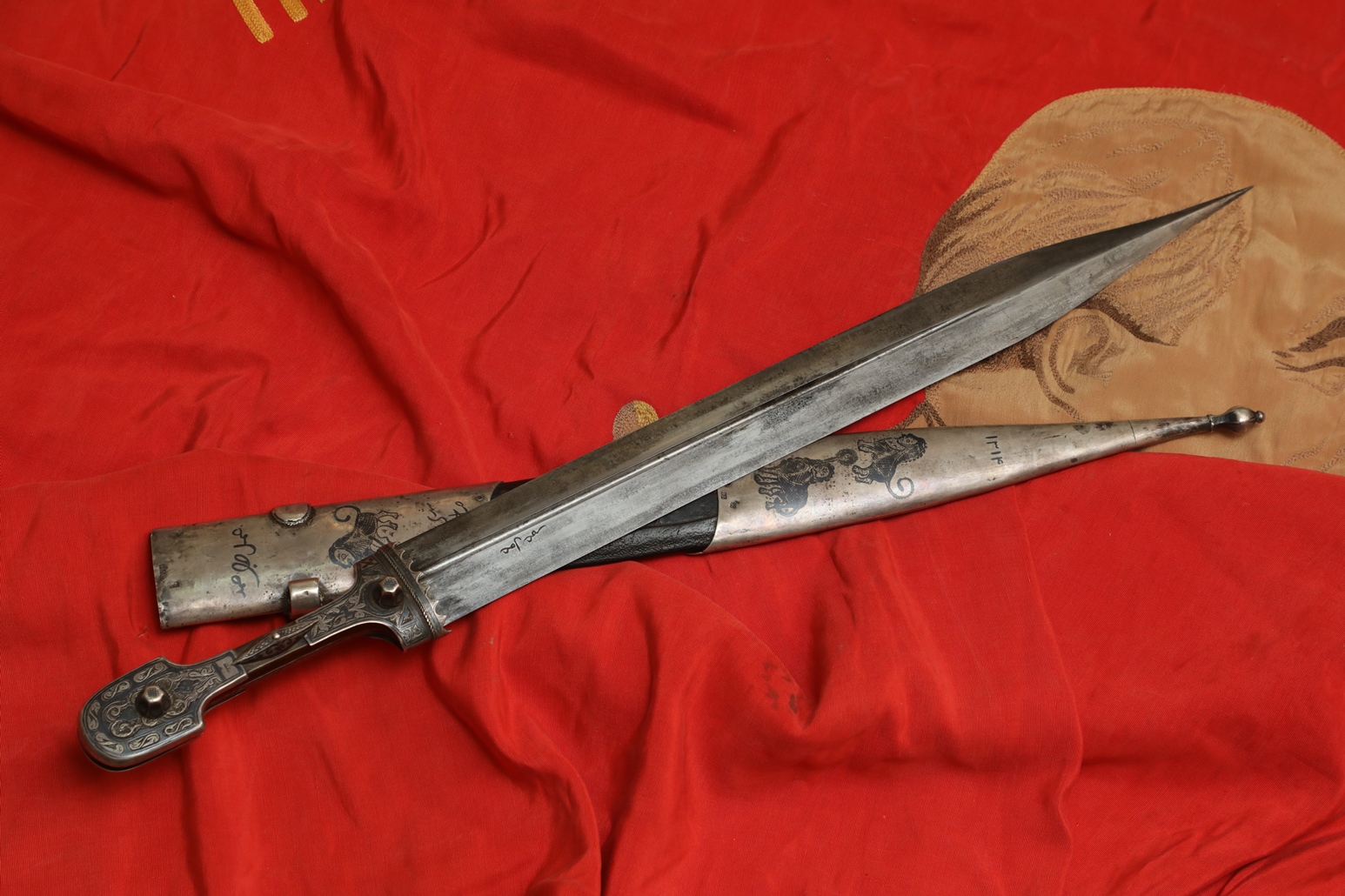 Серебряный кинжал, 1896 год, Кавказ